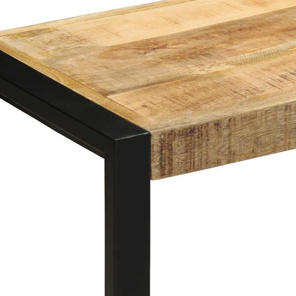 vidaXL Bancă 60x35x45 cm din lemn masiv de mango