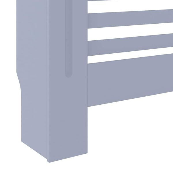 vidaXL Mască pentru calorifer, gri, 78 cm, MDF