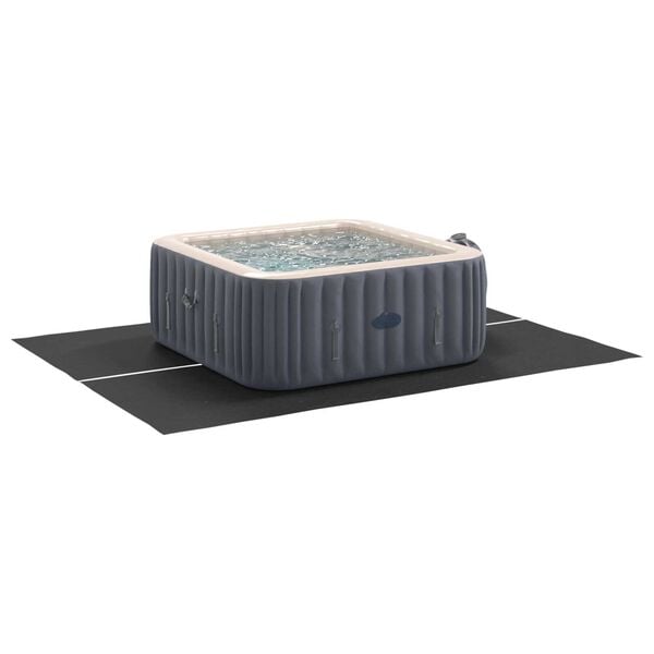 vidaXL Capac Piscină Dreptunghiular Negru PVC 300 x 220 cm Durabil