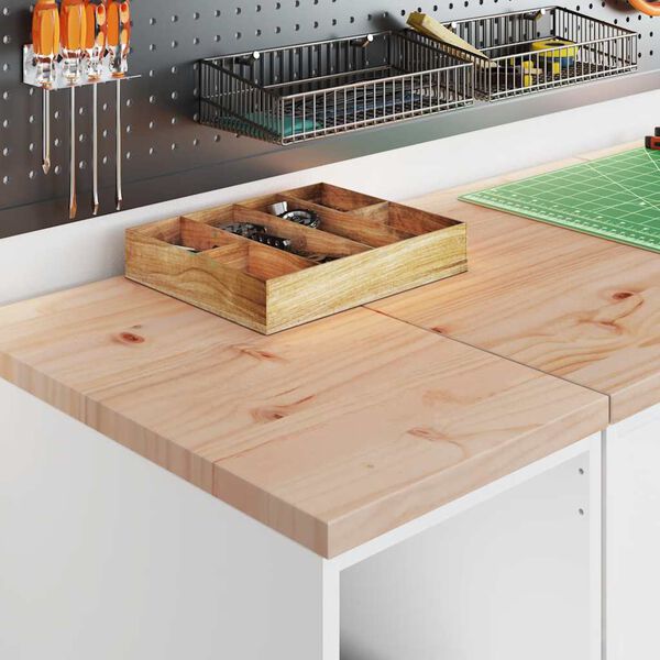 vidaXL Dulap depozitare garaj alb 30x51x85 cm lemn masiv de pin