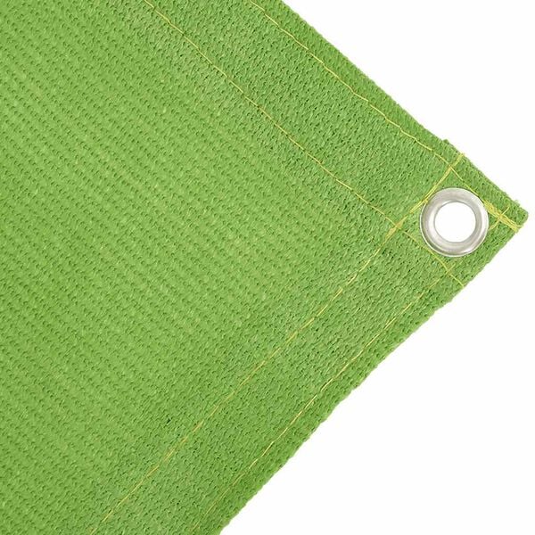vidaXL Covor pentru cort, verde deschis, 200x200 cm, HDPE