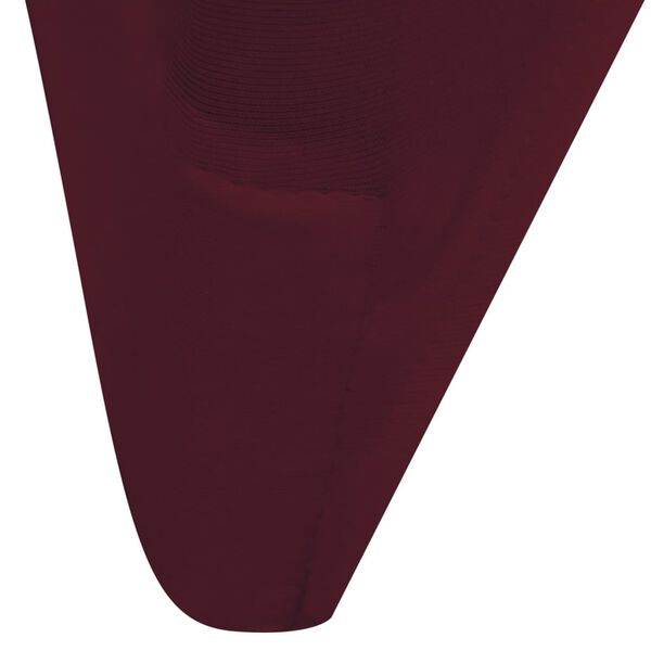 vidaXL Huse elastice pentru scaun, 100 buc., bordo