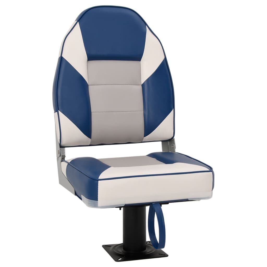 vidaXL Scaun barcă, cu piedestal pivotant la 360°