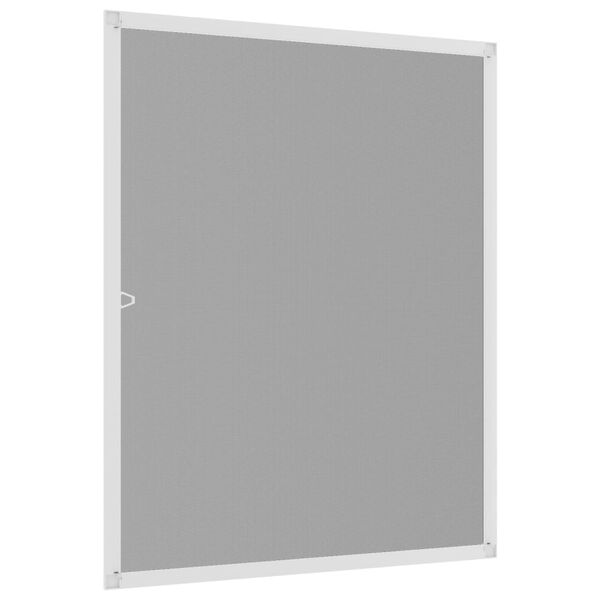 vidaXL Plasă insecte pentru ferestre, alb, 80x100 cm