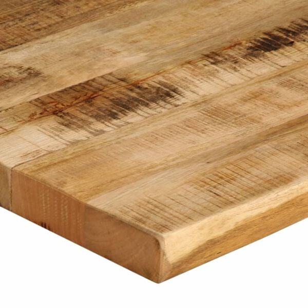 vidaXL Blat de masă contur organic 40x40x3,8 cm lemn masiv mango brut