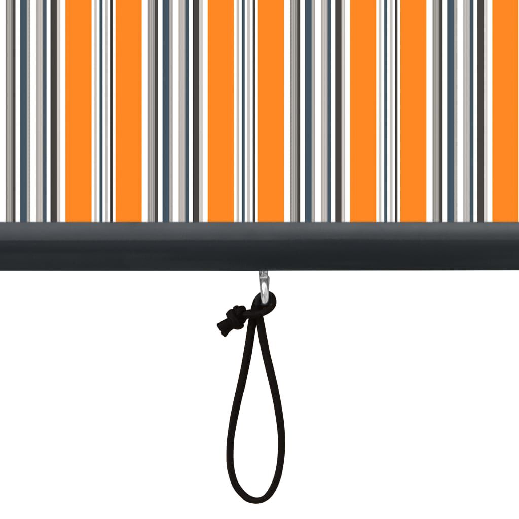 vidaXL Jaluzea tip rulou de exterior, galben și albastru, 60 x 250 cm