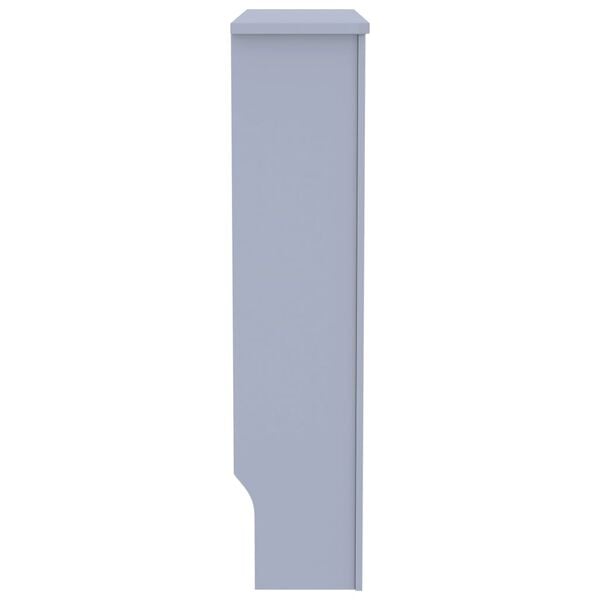 vidaXL Mască pentru calorifer, gri, 78 cm, MDF