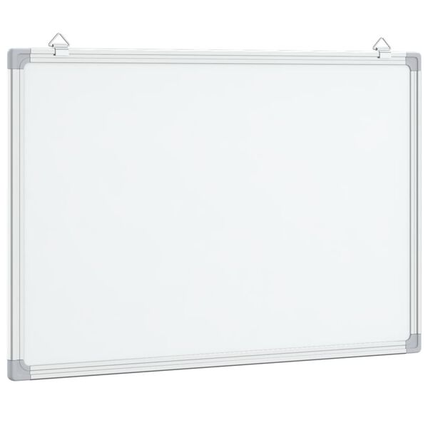 vidaXL Tablă magnetică, alb, 40x30x1,7 cm, aluminiu