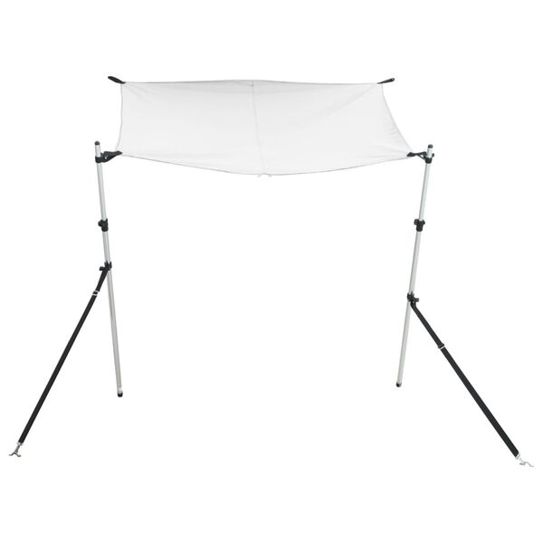vidaXL Set extensie parasolar T-Top, alb, 170x170x(113-182,5) cm