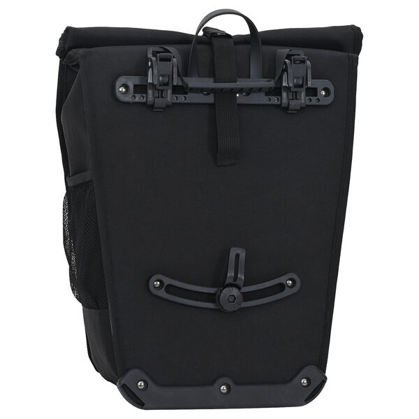 vidaXL Geantă pentru bicicletă pentru suport de bicicletă 20L Neagră 34x16x59 cm