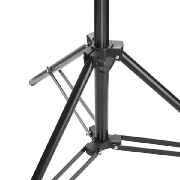 vidaXL Kit studio foto cu set de lumini și fundal