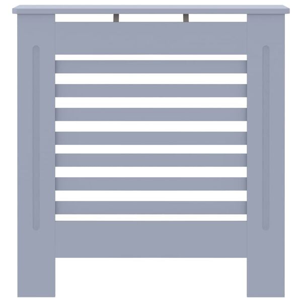 vidaXL Mască pentru calorifer, gri, 78 cm, MDF