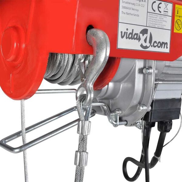 Troliu electric 1300 W 400/800 kg