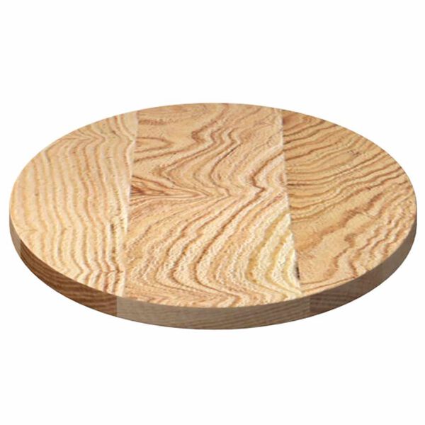 vidaXL Blat de masă 80x40x2 cm lemn masiv de stejar oval