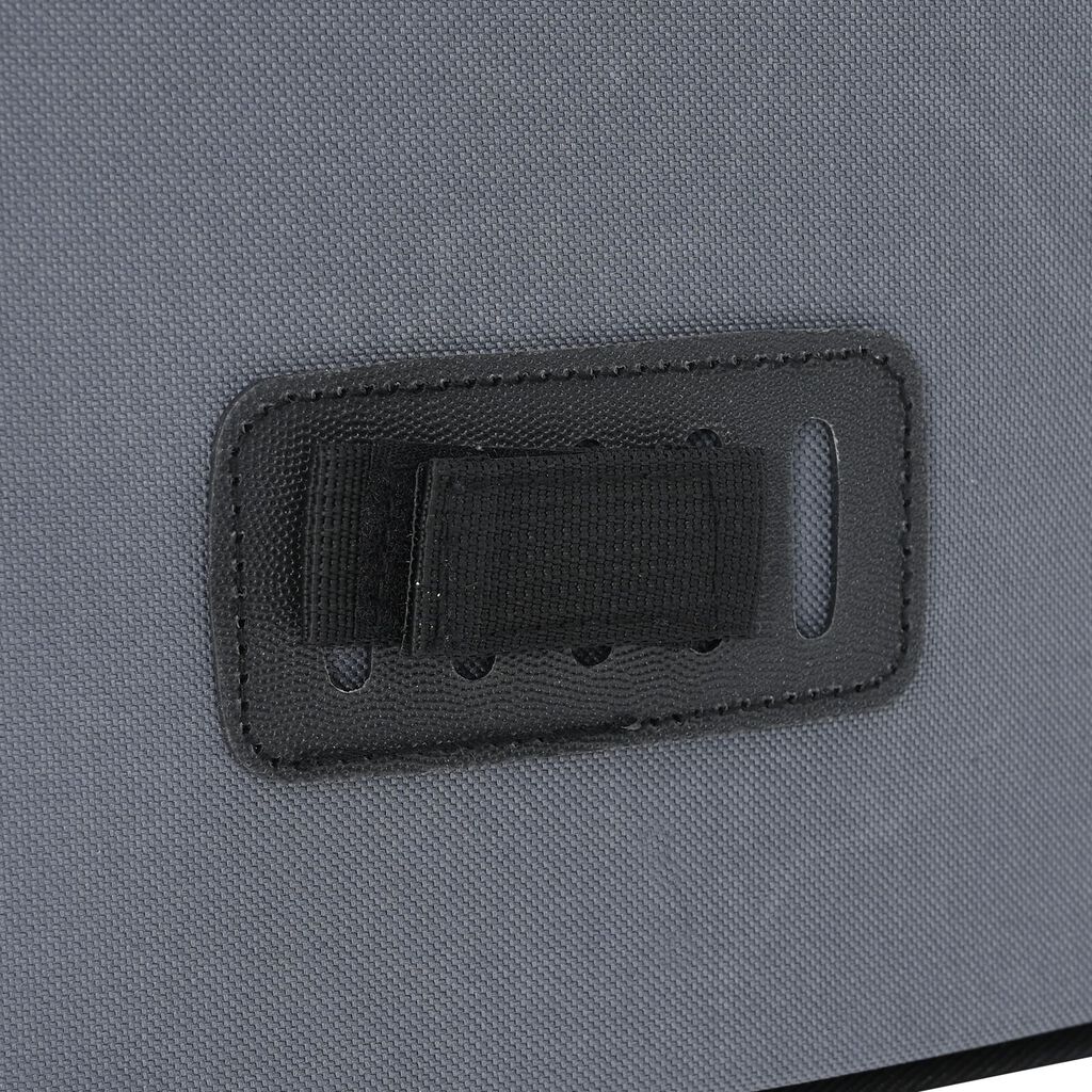 vidaXL Geanta de bicicletă suport 25 L Gri 33x16x48 cm